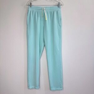 MARINE LAYER Womens Sweatpants SMALL Mint Green French Terry Athleisure Active